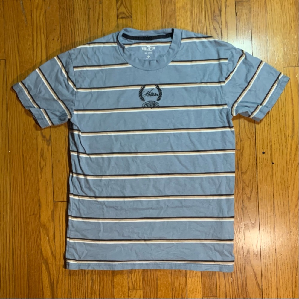 Stripped hollister T-shirt